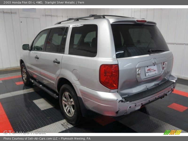 Starlight Silver Metallic / Fern 2003 Honda Pilot EX-L 4WD