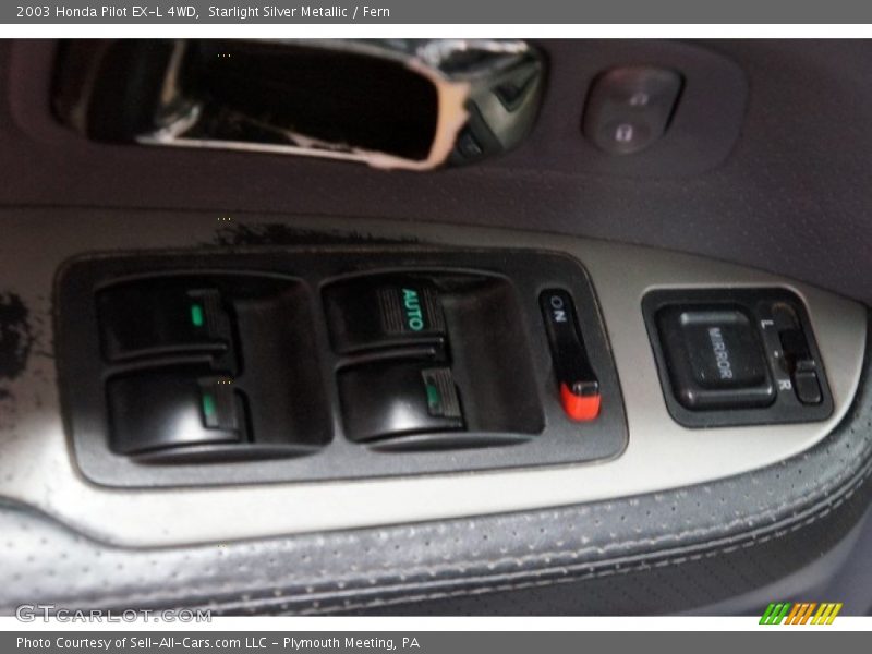 Starlight Silver Metallic / Fern 2003 Honda Pilot EX-L 4WD