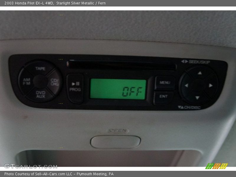 Starlight Silver Metallic / Fern 2003 Honda Pilot EX-L 4WD