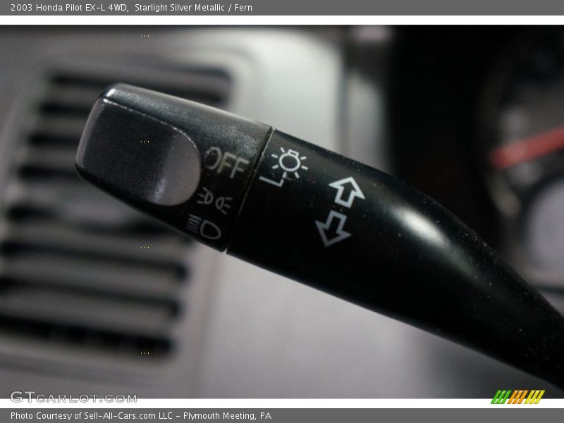 Starlight Silver Metallic / Fern 2003 Honda Pilot EX-L 4WD