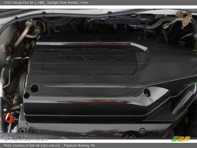 Starlight Silver Metallic / Fern 2003 Honda Pilot EX-L 4WD