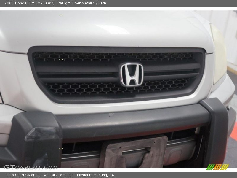 Starlight Silver Metallic / Fern 2003 Honda Pilot EX-L 4WD