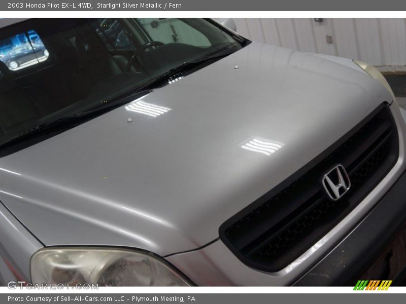 Starlight Silver Metallic / Fern 2003 Honda Pilot EX-L 4WD