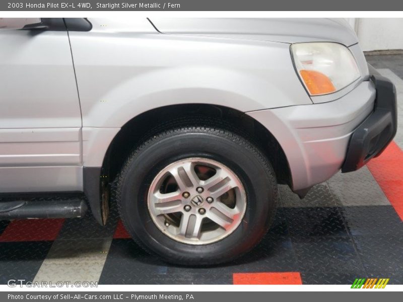 Starlight Silver Metallic / Fern 2003 Honda Pilot EX-L 4WD