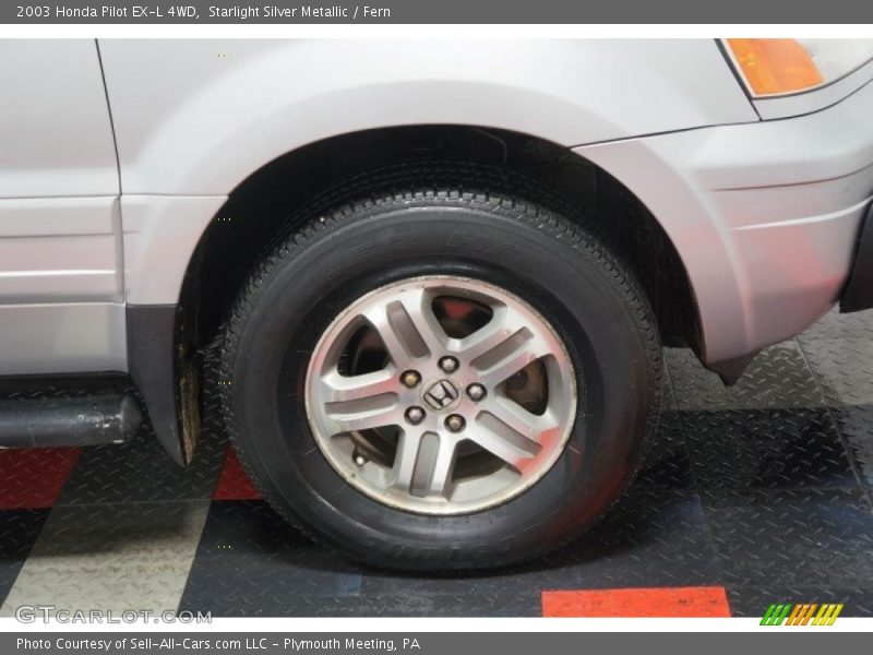 Starlight Silver Metallic / Fern 2003 Honda Pilot EX-L 4WD