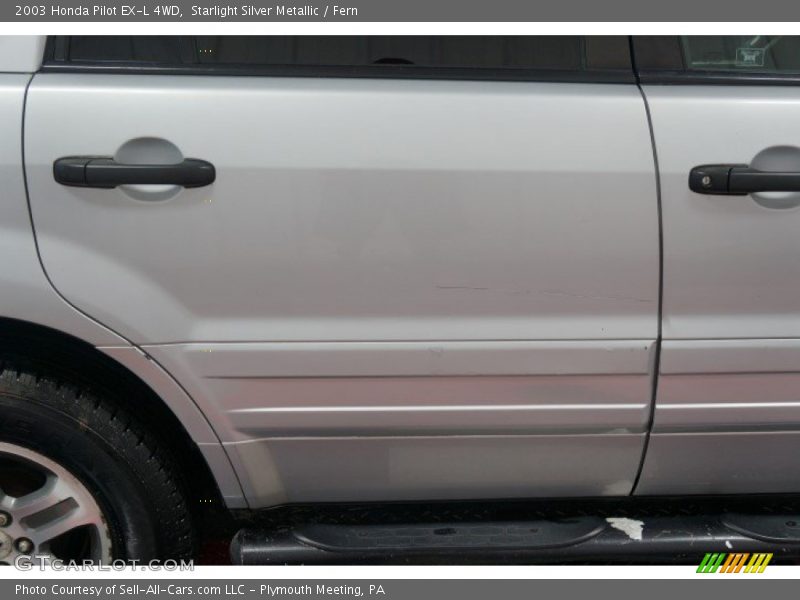 Starlight Silver Metallic / Fern 2003 Honda Pilot EX-L 4WD