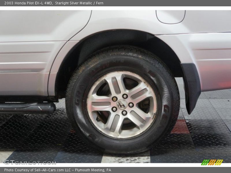 Starlight Silver Metallic / Fern 2003 Honda Pilot EX-L 4WD