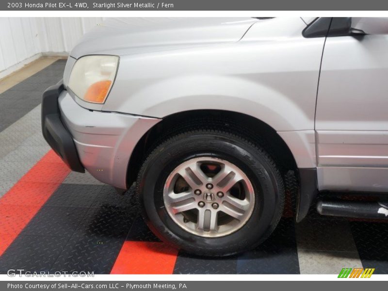 Starlight Silver Metallic / Fern 2003 Honda Pilot EX-L 4WD