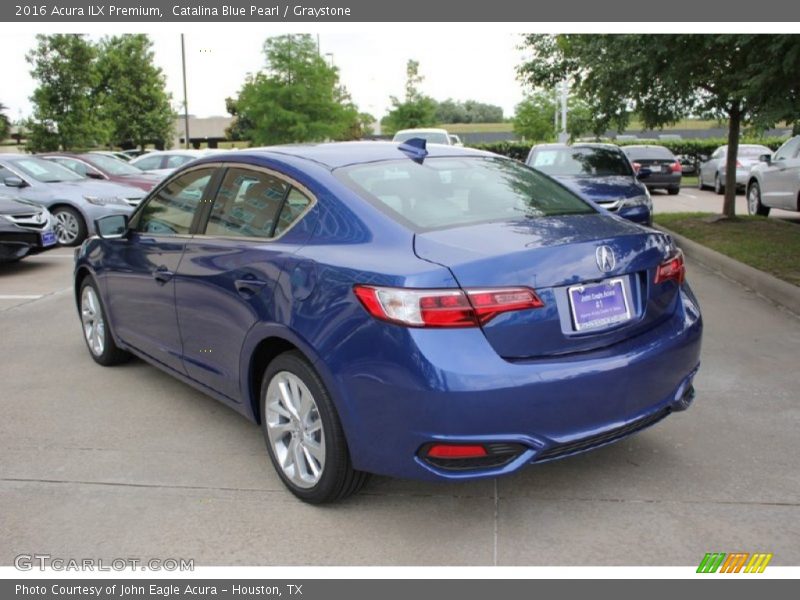 Catalina Blue Pearl / Graystone 2016 Acura ILX Premium