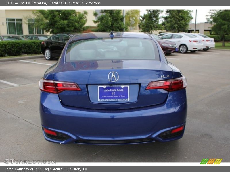 Catalina Blue Pearl / Graystone 2016 Acura ILX Premium