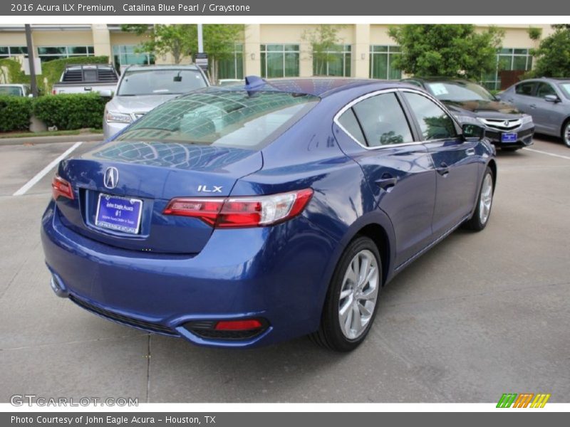 Catalina Blue Pearl / Graystone 2016 Acura ILX Premium