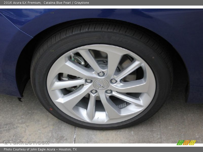 Catalina Blue Pearl / Graystone 2016 Acura ILX Premium