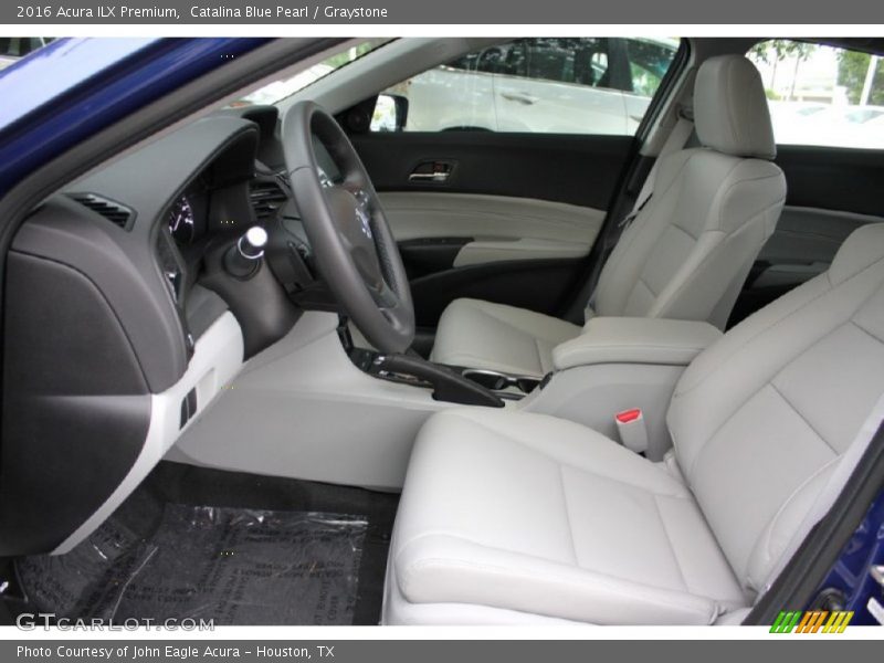 Catalina Blue Pearl / Graystone 2016 Acura ILX Premium