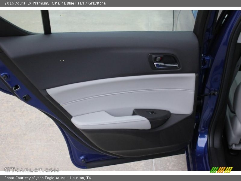 Catalina Blue Pearl / Graystone 2016 Acura ILX Premium