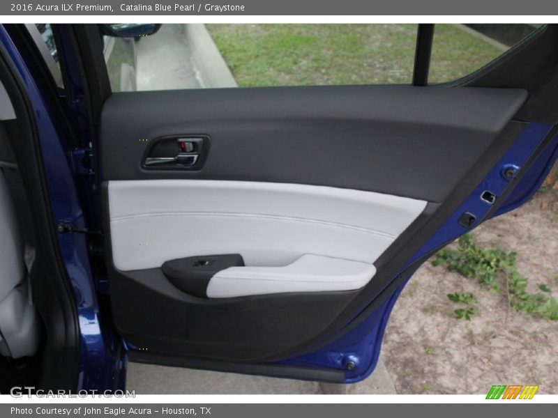 Catalina Blue Pearl / Graystone 2016 Acura ILX Premium