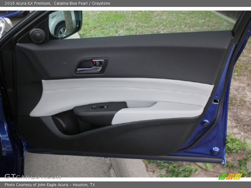 Catalina Blue Pearl / Graystone 2016 Acura ILX Premium