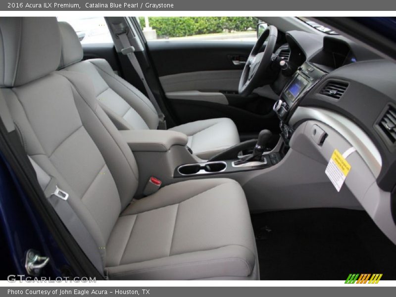 Catalina Blue Pearl / Graystone 2016 Acura ILX Premium