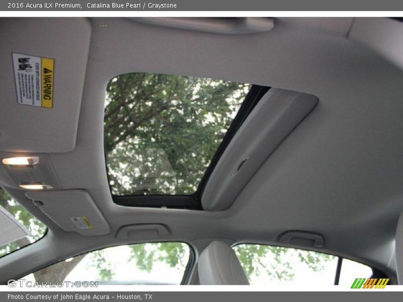 Catalina Blue Pearl / Graystone 2016 Acura ILX Premium