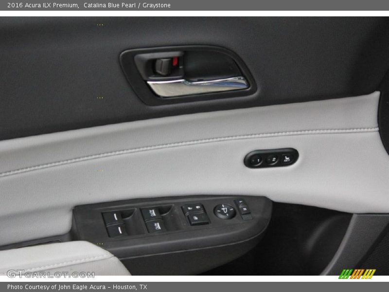 Catalina Blue Pearl / Graystone 2016 Acura ILX Premium