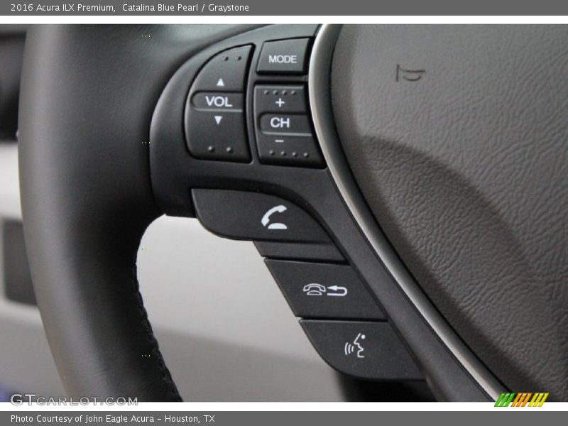 Catalina Blue Pearl / Graystone 2016 Acura ILX Premium