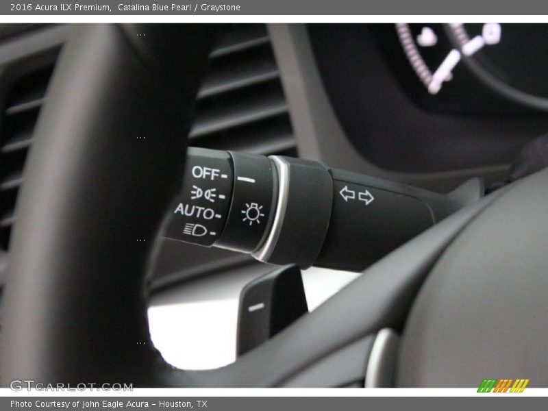 Catalina Blue Pearl / Graystone 2016 Acura ILX Premium