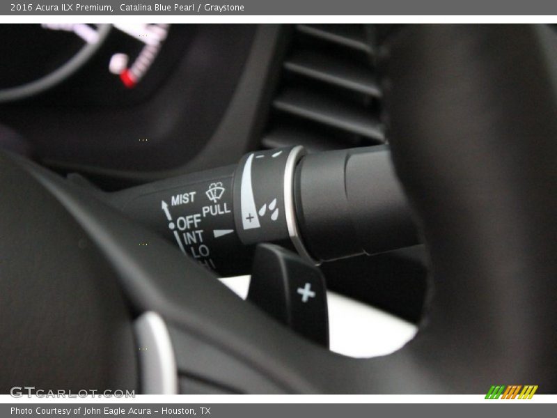 Catalina Blue Pearl / Graystone 2016 Acura ILX Premium