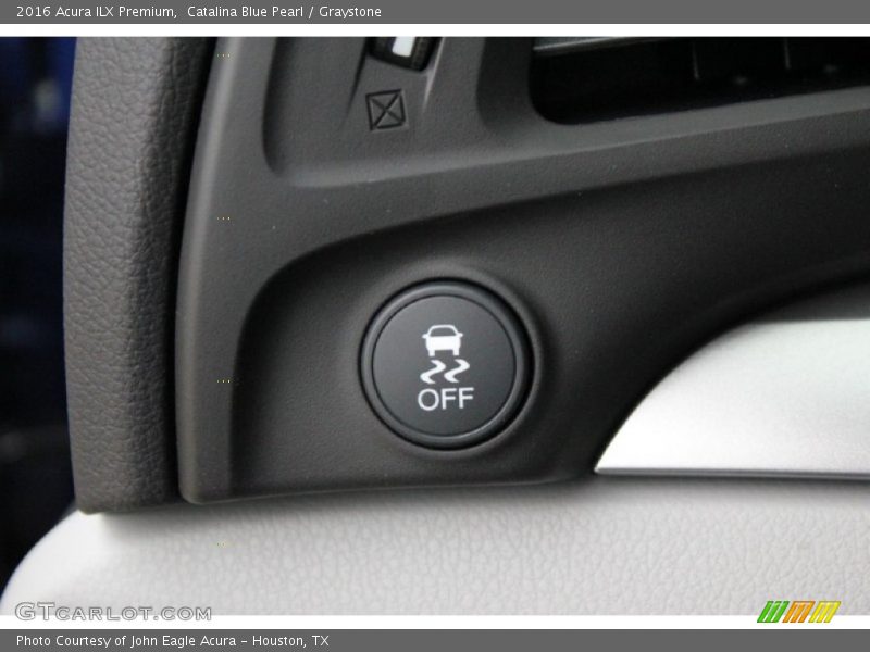 Catalina Blue Pearl / Graystone 2016 Acura ILX Premium