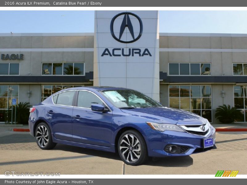 Catalina Blue Pearl / Ebony 2016 Acura ILX Premium