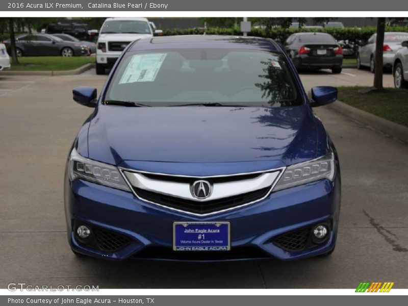 Catalina Blue Pearl / Ebony 2016 Acura ILX Premium