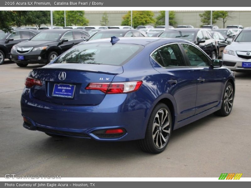 Catalina Blue Pearl / Ebony 2016 Acura ILX Premium