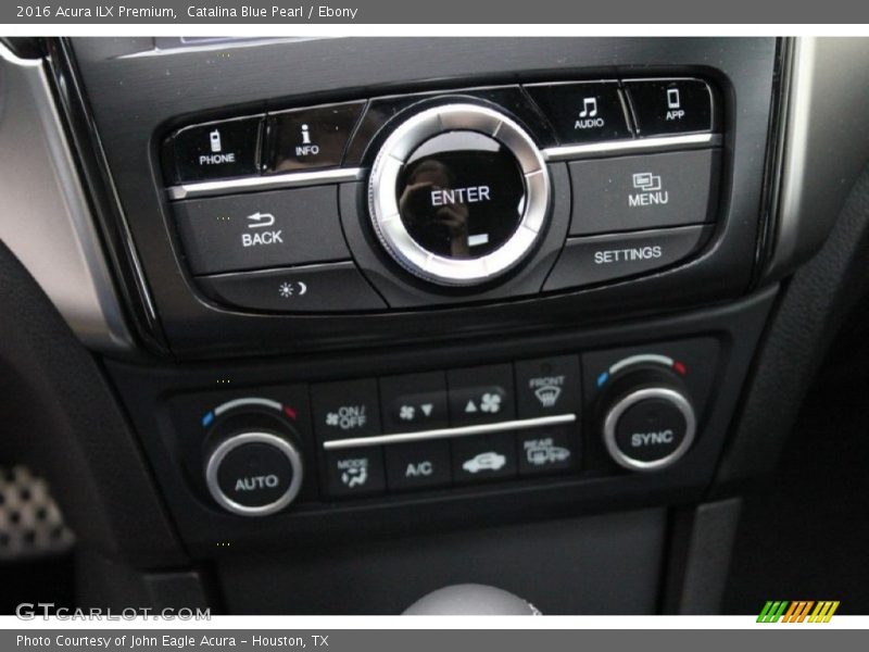 Controls of 2016 ILX Premium