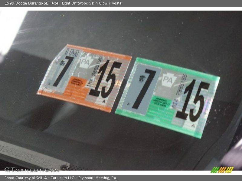 Light Driftwood Satin Glow / Agate 1999 Dodge Durango SLT 4x4