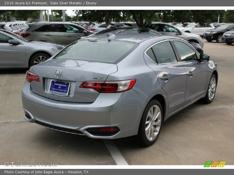 Slate Silver Metallic / Ebony 2016 Acura ILX Premium