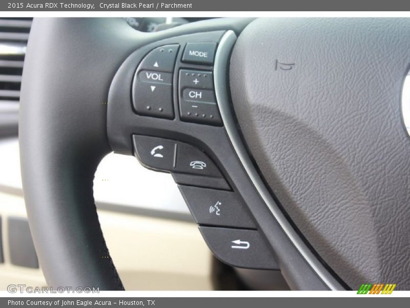 Crystal Black Pearl / Parchment 2015 Acura RDX Technology