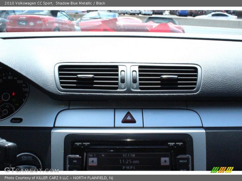 Shadow Blue Metallic / Black 2010 Volkswagen CC Sport