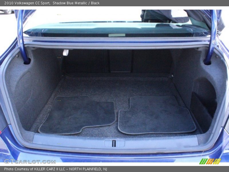 Shadow Blue Metallic / Black 2010 Volkswagen CC Sport