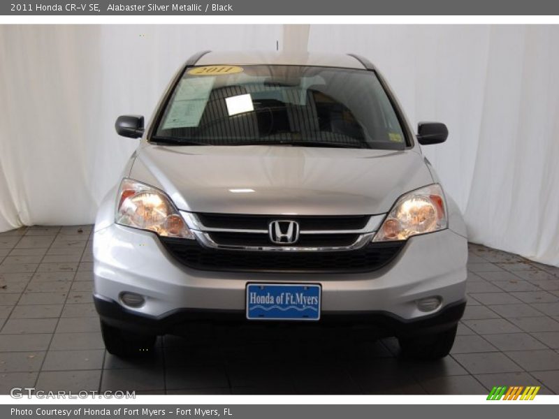 Alabaster Silver Metallic / Black 2011 Honda CR-V SE