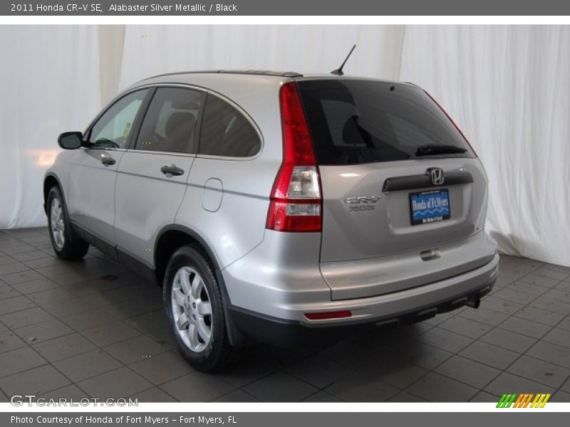 Alabaster Silver Metallic / Black 2011 Honda CR-V SE
