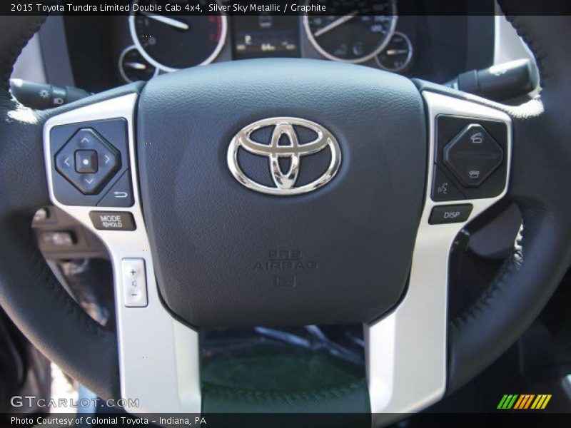 Silver Sky Metallic / Graphite 2015 Toyota Tundra Limited Double Cab 4x4