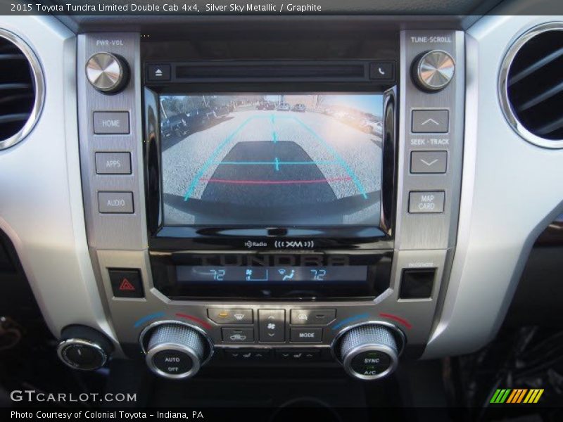 Silver Sky Metallic / Graphite 2015 Toyota Tundra Limited Double Cab 4x4
