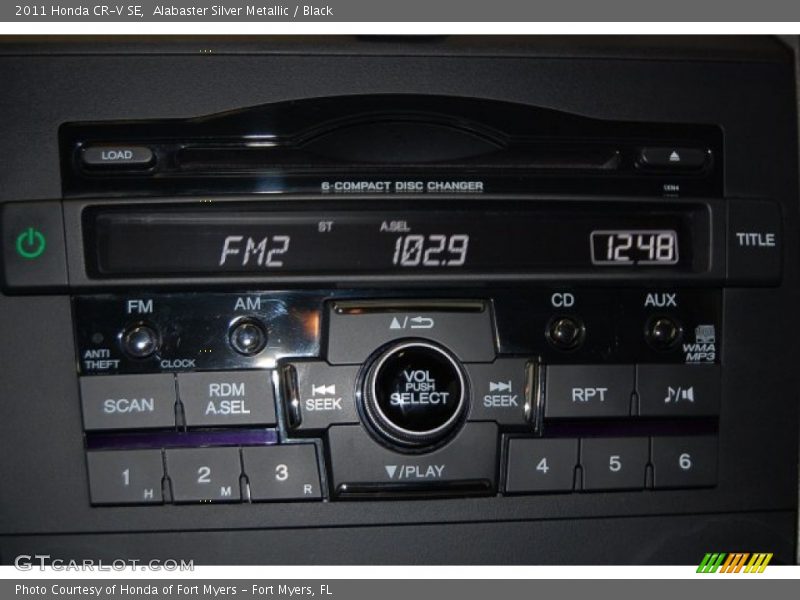 Alabaster Silver Metallic / Black 2011 Honda CR-V SE