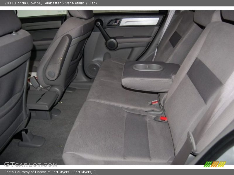 Alabaster Silver Metallic / Black 2011 Honda CR-V SE