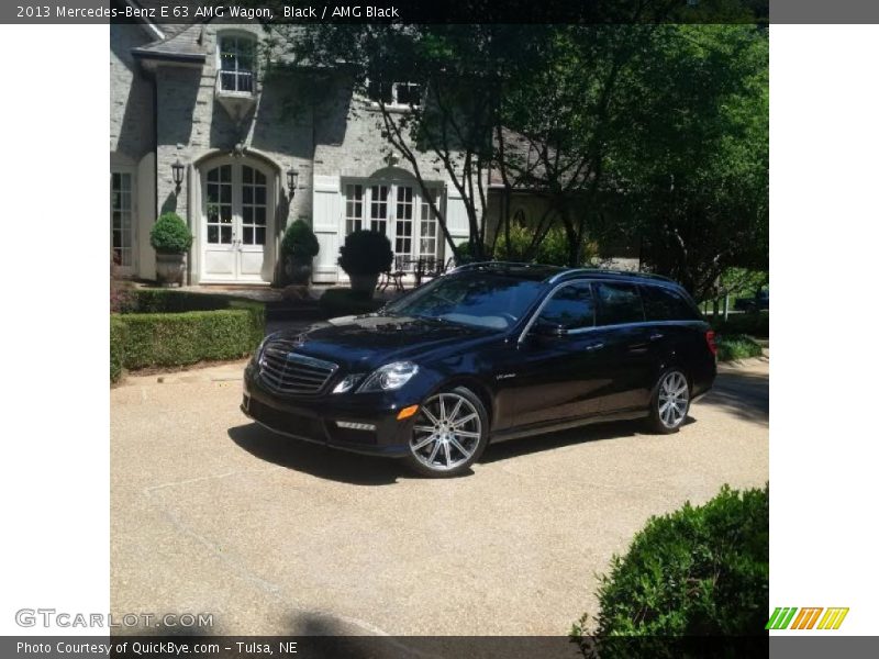 Black / AMG Black 2013 Mercedes-Benz E 63 AMG Wagon