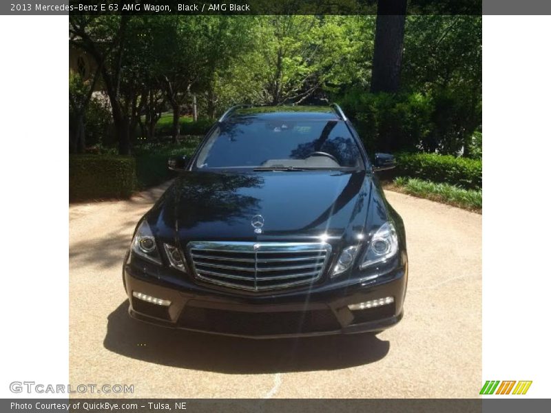 Black / AMG Black 2013 Mercedes-Benz E 63 AMG Wagon