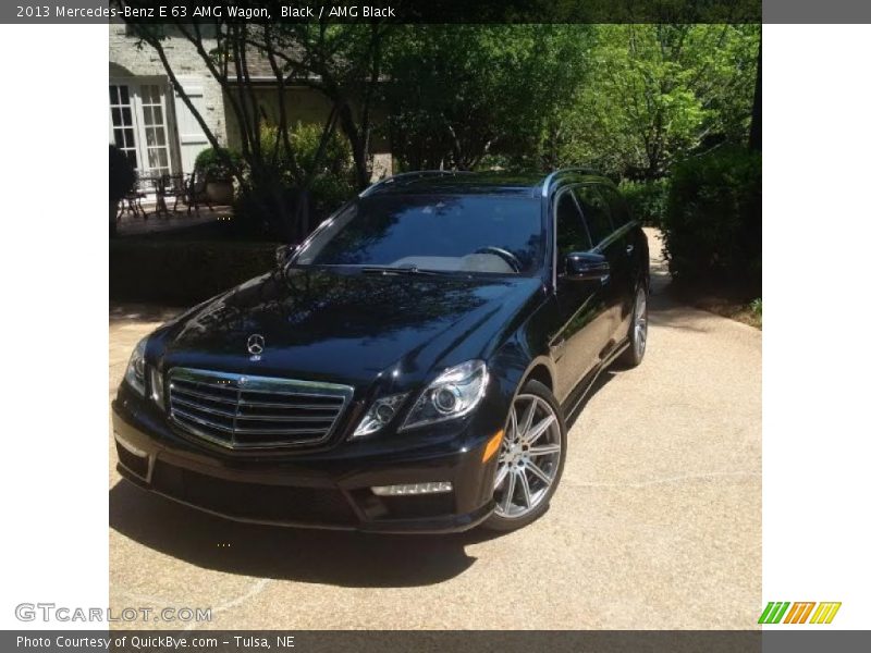 Black / AMG Black 2013 Mercedes-Benz E 63 AMG Wagon