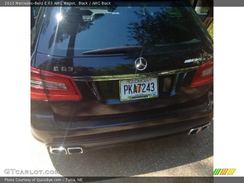 Black / AMG Black 2013 Mercedes-Benz E 63 AMG Wagon