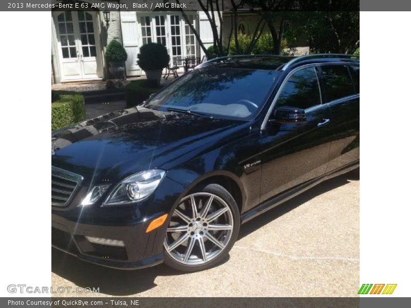 Black / AMG Black 2013 Mercedes-Benz E 63 AMG Wagon