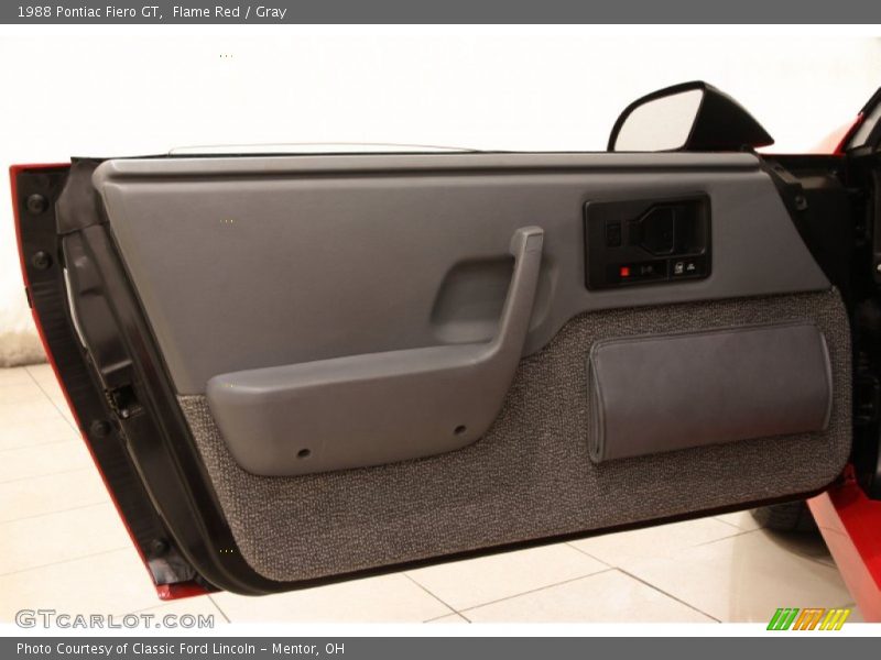 Door Panel of 1988 Fiero GT