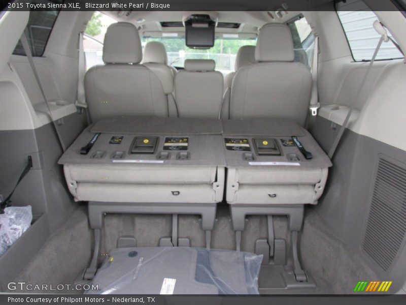 Blizzard White Pearl / Bisque 2015 Toyota Sienna XLE
