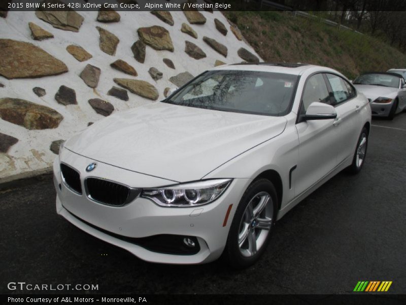 Front 3/4 View of 2015 4 Series 428i xDrive Gran Coupe